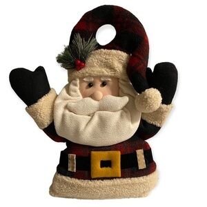 Christmas Santa Clause Door Hanger‎ Home Interiors